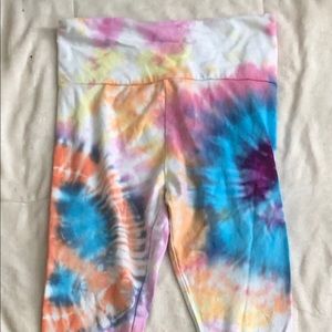 Forever 21 tie dye leggings